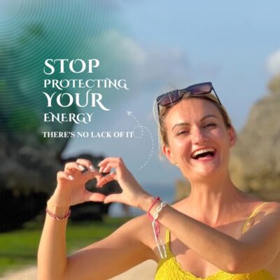 Book cover of Stop Protecting Your Energy – English Edition